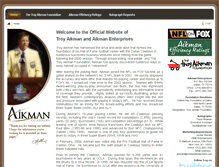 Tablet Screenshot of aikman.com